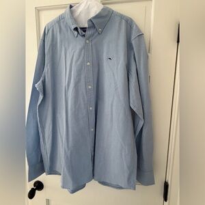 Vineyard Vines Light Blue Casual Button Down Shirt